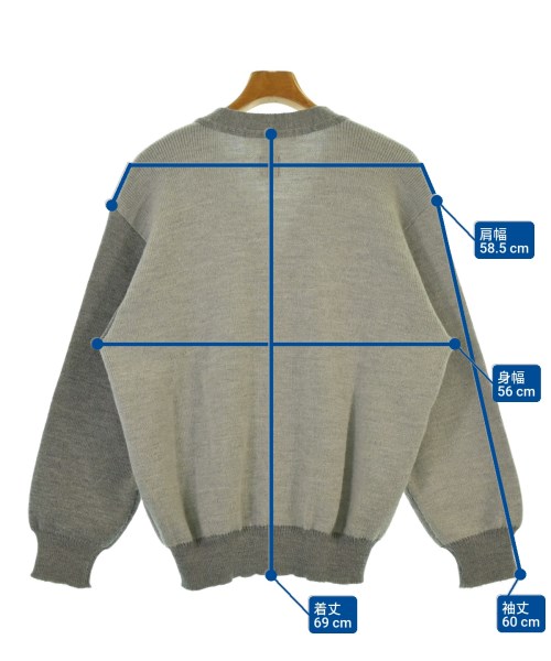 COMME des GARCONS SHIRT（コムデギャルソンシャツ）カーディガン 青 サイズ:L メンズ/2200669727029