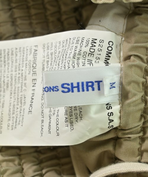 COMME des GARCONS SHIRT（コムデギャルソンシャツ）ショートパンツ ベージュ サイズ:M メンズ/2200669727067