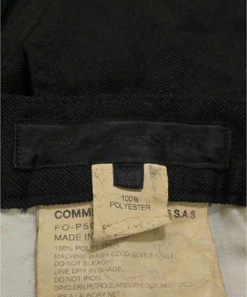 COMME des GARCONS SHIRT（コムデギャルソンシャツ）ショートパンツ 黒 サイズ:XS メンズ/2200669764123