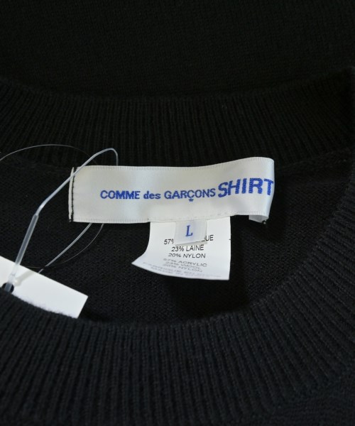 COMME des GARCONS SHIRT（コムデギャルソンシャツ）ニット・セーター 黒 サイズ:L メンズ/2200669764154