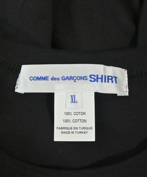 COMME des GARCONS SHIRT（コムデギャルソンシャツ）Tシャツ・カットソー 黒 サイズ:XL メンズ/2200669764178