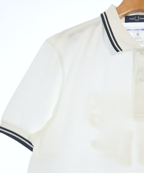 COMME des GARCONS SHIRT（コムデギャルソンシャツ）ポロシャツ 白 サイズ:M メンズ/2200669764185