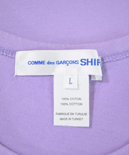 COMME des GARCONS SHIRT（コムデギャルソンシャツ）Tシャツ・カットソー 紫 サイズ:L メンズ/2200669858075