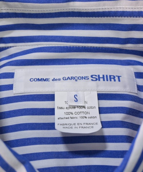COMME des GARCONS SHIRT（コムデギャルソンシャツ）カジュアルシャツ 白 サイズ:S メンズ/2200670047031