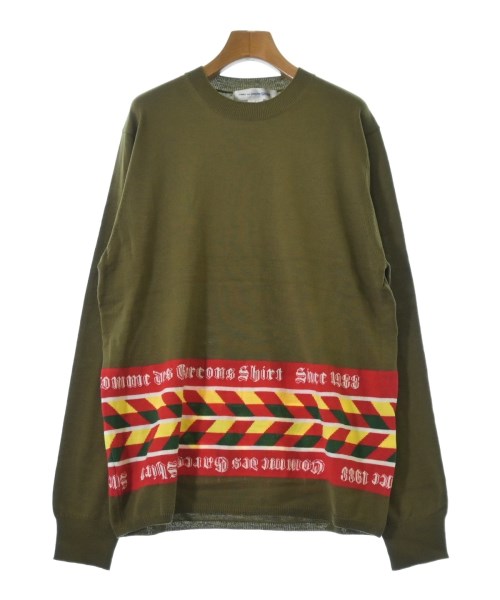 COMME des GARCONS SHIRT（コムデギャルソンシャツ）ニット・セーター カーキ サイズ:L メンズ/2200665853074