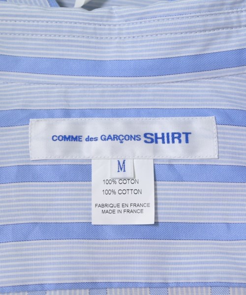 COMME des GARCONS SHIRT（コムデギャルソンシャツ）カジュアルシャツ 青 サイズ:M メンズ/2200666538123