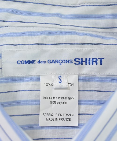COMME des GARCONS SHIRT（コムデギャルソンシャツ）カジュアルシャツ 白 サイズ:S メンズ/2200666538130