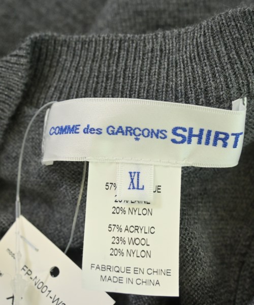 COMME des GARCONS SHIRT（コムデギャルソンシャツ）ニット・セーター グレー サイズ:XL メンズ/2200669050271