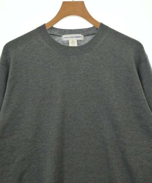 COMME des GARCONS SHIRT（コムデギャルソンシャツ）ニット・セーター グレー サイズ:XL メンズ/2200669050271