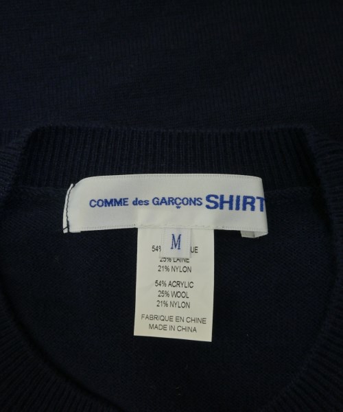 COMME des GARCONS SHIRT（コムデギャルソンシャツ）ニット・セーター 紺 サイズ:M メンズ/2200669978131