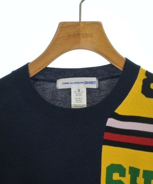 COMME des GARCONS SHIRT（コムデギャルソンシャツ）ニット・セーター 紺 サイズ:M メンズ/2200669978131