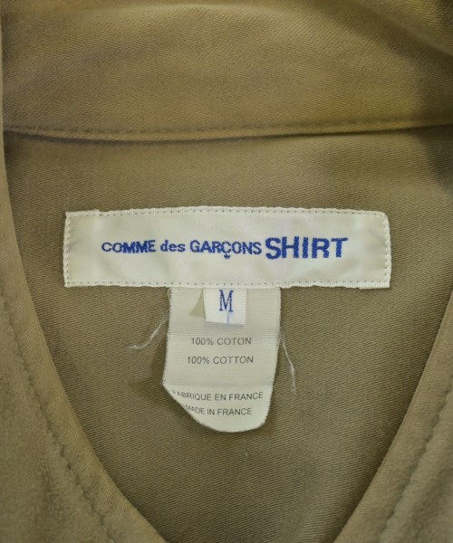COMME des GARCONS SHIRT（コムデギャルソンシャツ）カジュアルジャケット ベージュ サイズ:M メンズ/2200670227020