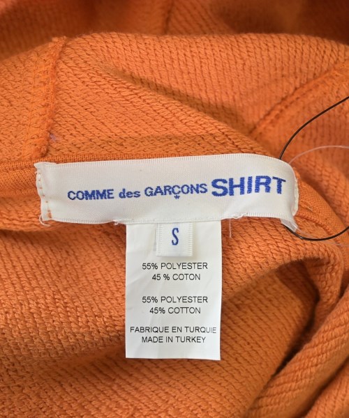 COMME des GARCONS SHIRT（コムデギャルソンシャツ）パーカー オレンジ サイズ:S メンズ/2200669037050