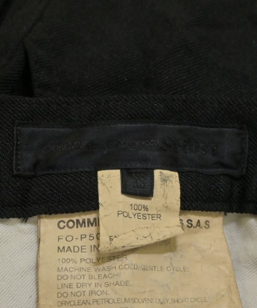 COMME des GARCONS SHIRT（コムデギャルソンシャツ）ショートパンツ 黒 サイズ:XS メンズ/2200669898217
