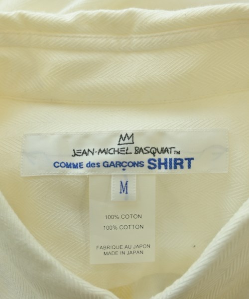 COMME des GARCONS SHIRT（コムデギャルソンシャツ）カジュアルシャツ 白 サイズ:M メンズ/2200670683055