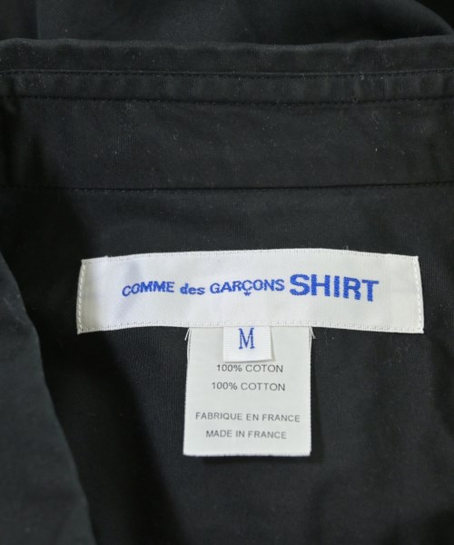 COMME des GARCONS SHIRT（コムデギャルソンシャツ）カジュアルシャツ 黒 サイズ:M メンズ/2200670816040