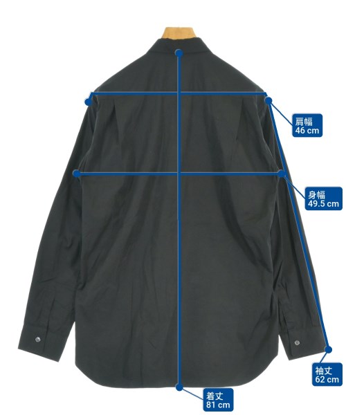 COMME des GARCONS SHIRT（コムデギャルソンシャツ）カジュアルシャツ 黒 サイズ:M メンズ/2200670816040