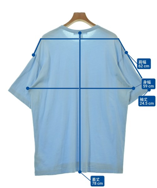 COMME des GARCONS SHIRT（コムデギャルソンシャツ）Tシャツ・カットソー 青 サイズ:L メンズ/2200671129088