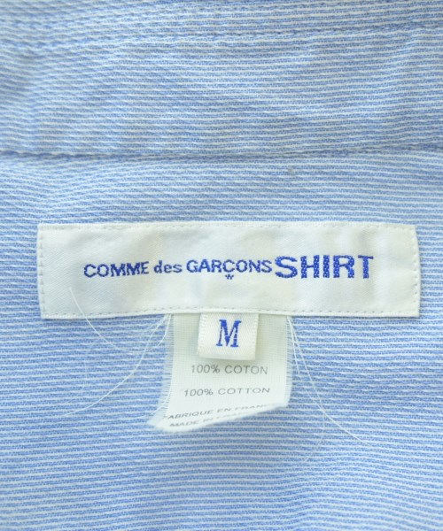 COMME des GARCONS SHIRT（コムデギャルソンシャツ）カジュアルシャツ 青 サイズ:M メンズ/2200671280031