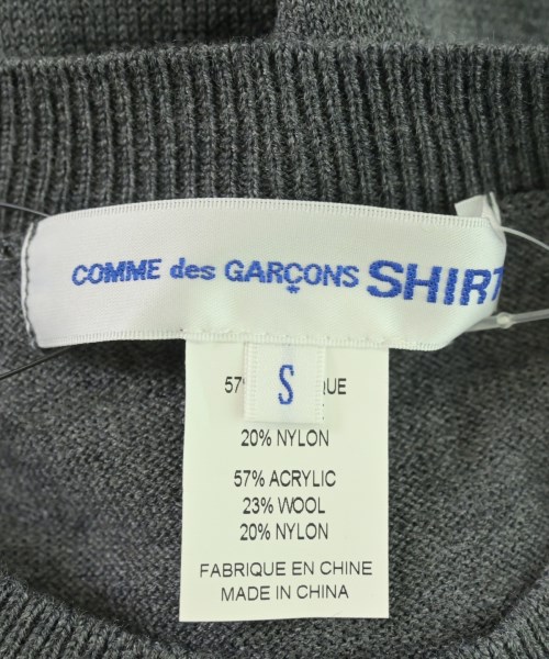 COMME des GARCONS SHIRT（コムデギャルソンシャツ）ニット・セーター グレー サイズ:S メンズ/2200670897254