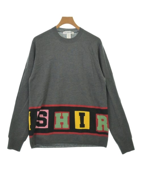 COMME des GARCONS SHIRT（コムデギャルソンシャツ）ニット・セーター グレー サイズ:L メンズ/2200670897261