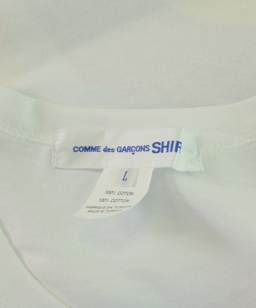 COMME des GARCONS SHIRT（コムデギャルソンシャツ）Tシャツ・カットソー 白 サイズ:L メンズ/2200670897315