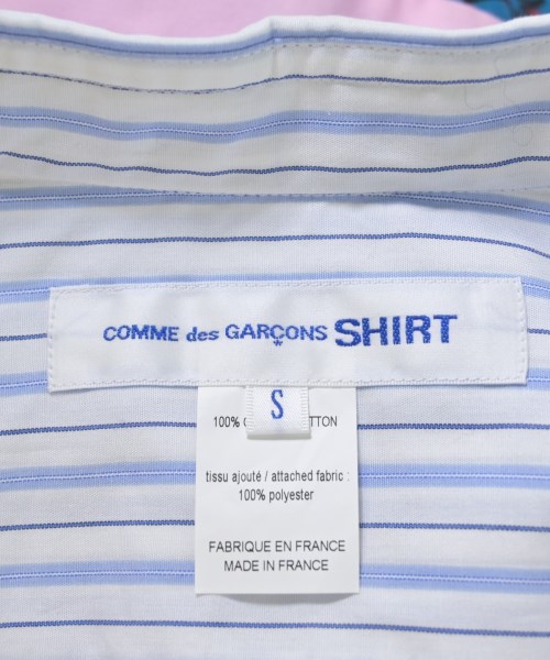 COMME des GARCONS SHIRT（コムデギャルソンシャツ）カジュアルシャツ 青 サイズ:S メンズ/2200671383046