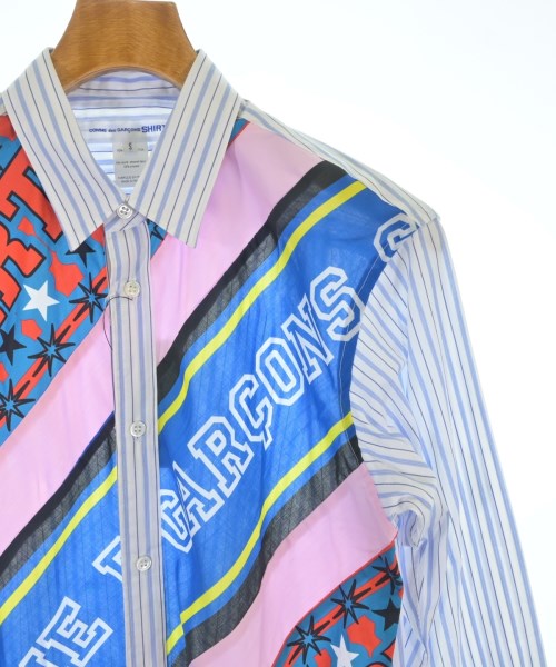 COMME des GARCONS SHIRT（コムデギャルソンシャツ）カジュアルシャツ 青 サイズ:S メンズ/2200671383046