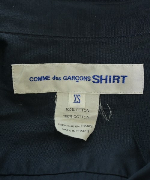 COMME des GARCONS SHIRT（コムデギャルソンシャツ）カジュアルシャツ 紺 サイズ:XS メンズ/2200669435115