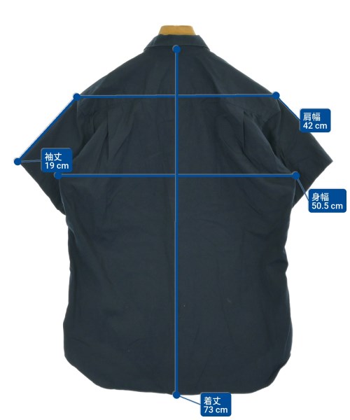 COMME des GARCONS SHIRT（コムデギャルソンシャツ）カジュアルシャツ 紺 サイズ:XS メンズ/2200669435115