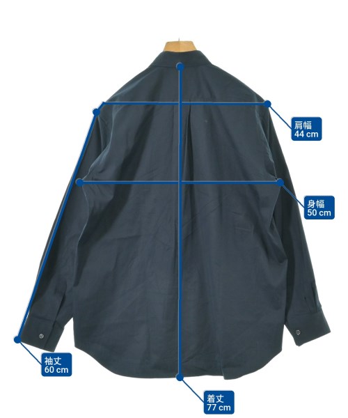 COMME des GARCONS SHIRT（コムデギャルソンシャツ）カジュアルシャツ 紺 サイズ:S メンズ/2200672285059