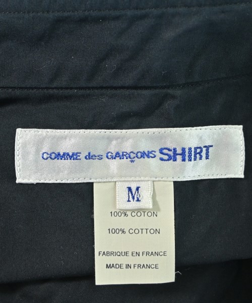 COMME des GARCONS SHIRT（コムデギャルソンシャツ）カジュアルシャツ 黒 サイズ:M メンズ/2200672407031
