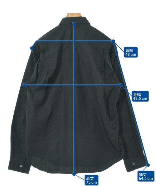 COMME des GARCONS SHIRT（コムデギャルソンシャツ）カジュアルシャツ 黒 サイズ:M メンズ/2200672407031