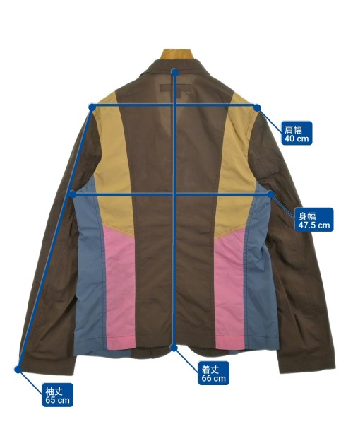 COMME des GARCONS SHIRT（コムデギャルソンシャツ）カジュアルジャケット 茶 サイズ:S メンズ/2200729177160