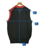 COMME des GARCONS SHIRT（コムデギャルソンシャツ）ベスト 赤 サイズ:XL メンズ/2200729455039