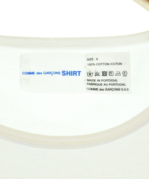 COMME des GARCONS SHIRT（コムデギャルソンシャツ）Tシャツ・カットソー 白 サイズ:X(XL位) メンズ/2200723279099