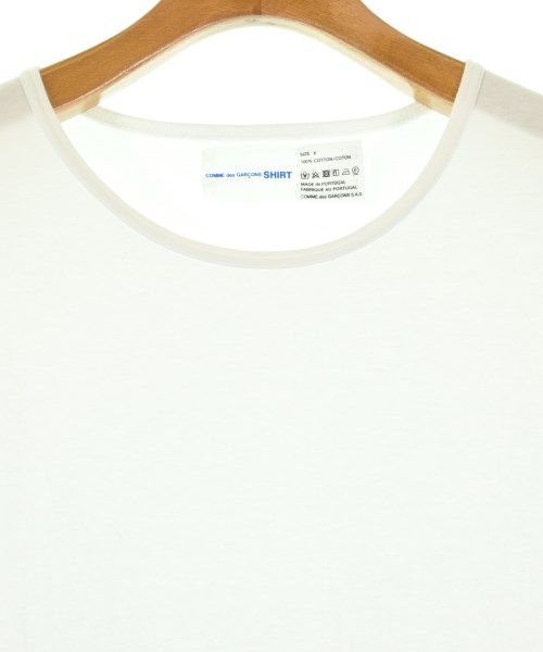 COMME des GARCONS SHIRT（コムデギャルソンシャツ）Tシャツ・カットソー 白 サイズ:X(XL位) メンズ/2200723279099