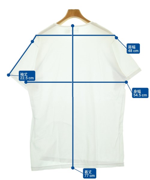 COMME des GARCONS SHIRT（コムデギャルソンシャツ）Tシャツ・カットソー 白 サイズ:X(XL位) メンズ/2200723279099