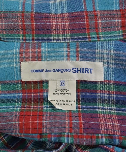 COMME des GARCONS SHIRT（コムデギャルソンシャツ）カジュアルシャツ 青 サイズ:XS メンズ/2200729708128