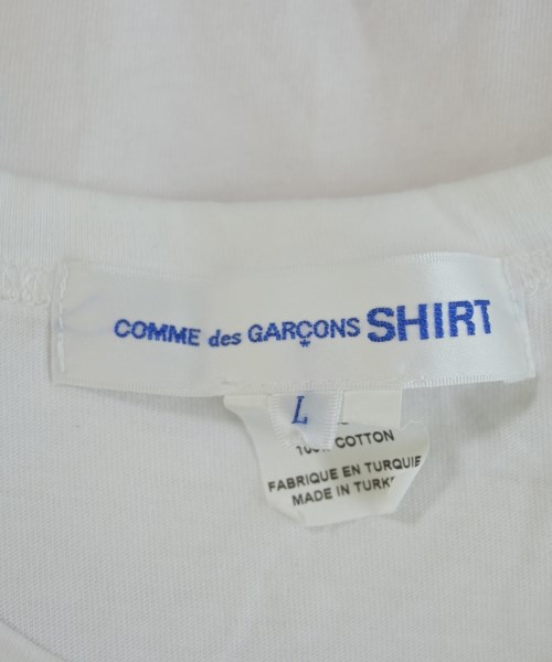 COMME des GARCONS SHIRT（コムデギャルソンシャツ）Tシャツ・カットソー 白 サイズ:L メンズ/2200729902021