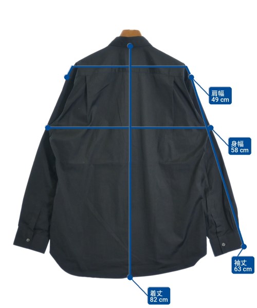 COMME des GARCONS SHIRT（コムデギャルソンシャツ）カジュアルシャツ 黒 サイズ:L メンズ/2200730816010