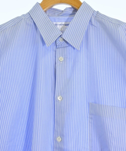 COMME des GARCONS SHIRT（コムデギャルソンシャツ）カジュアルシャツ 青 サイズ:L メンズ/2200731073016