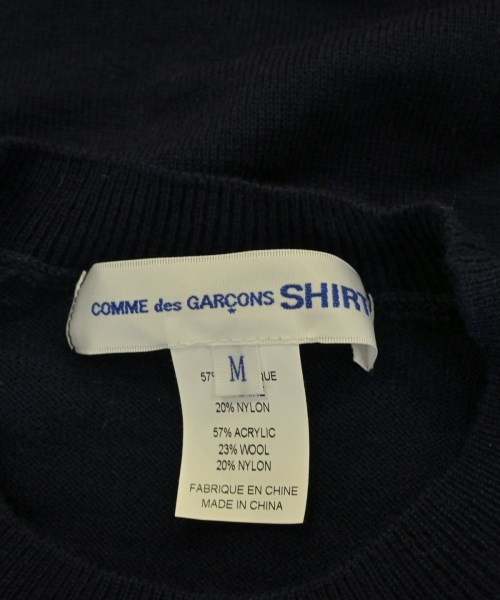 COMME des GARCONS SHIRT（コムデギャルソンシャツ）ニット・セーター 紺 サイズ:M メンズ/2200731151035