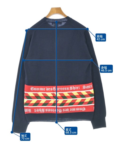 COMME des GARCONS SHIRT（コムデギャルソンシャツ）ニット・セーター 紺 サイズ:M メンズ/2200731151035