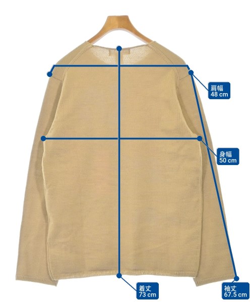 COMME des GARCONS SHIRT（コムデギャルソンシャツ）ニット・セーター ベージュ サイズ:L メンズ/2200731151042