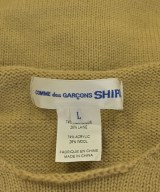 COMME des GARCONS SHIRT（コムデギャルソンシャツ）ニット・セーター ベージュ サイズ:L メンズ/2200731151042