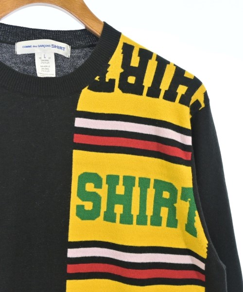 COMME des GARCONS SHIRT（コムデギャルソンシャツ）ニット・セーター 黒 サイズ:L メンズ/2200731151059