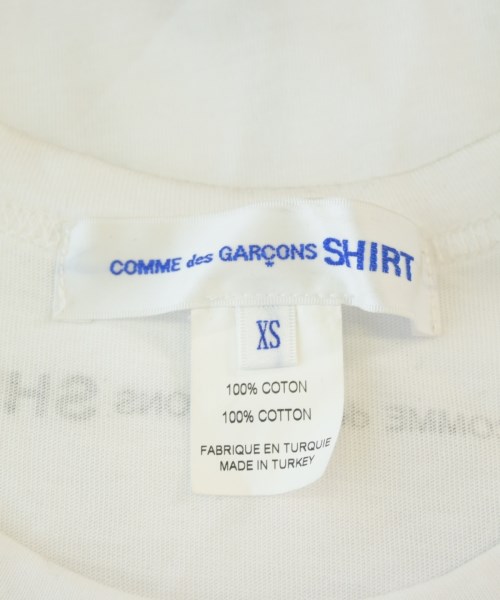 COMME des GARCONS SHIRT（コムデギャルソンシャツ）Tシャツ・カットソー 白 サイズ:XS メンズ/2200730840992