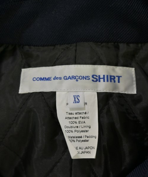 COMME des GARCONS SHIRT（コムデギャルソンシャツ）ピーコート 紺 サイズ:XS メンズ/2200731588015