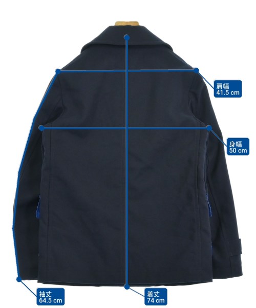 COMME des GARCONS SHIRT（コムデギャルソンシャツ）ピーコート 紺 サイズ:XS メンズ/2200731588015